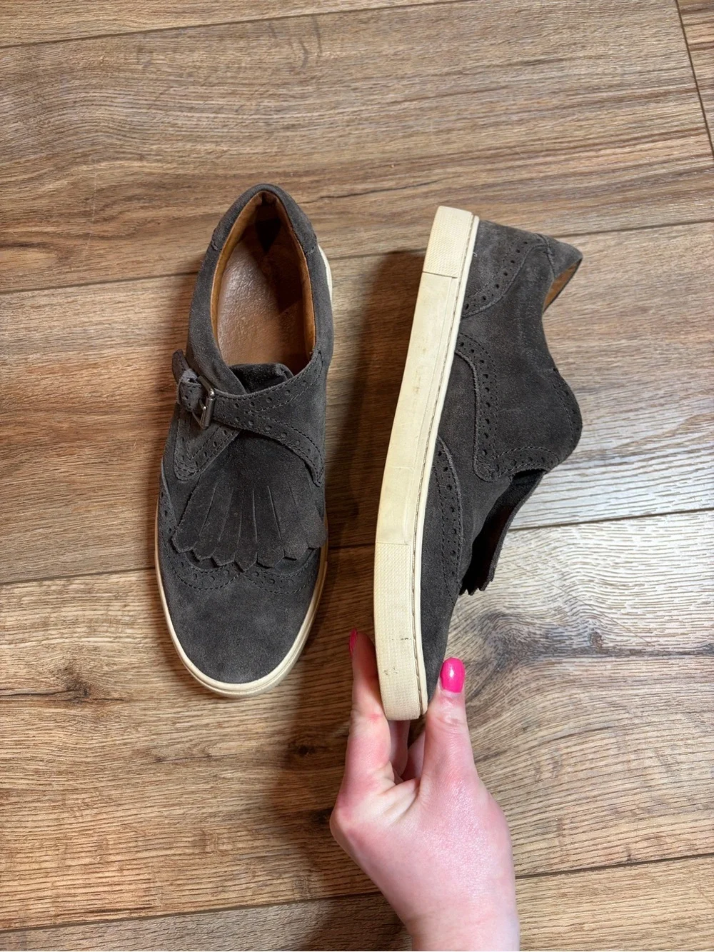 Frye Gemma Kiltie chic slip-on sneaker